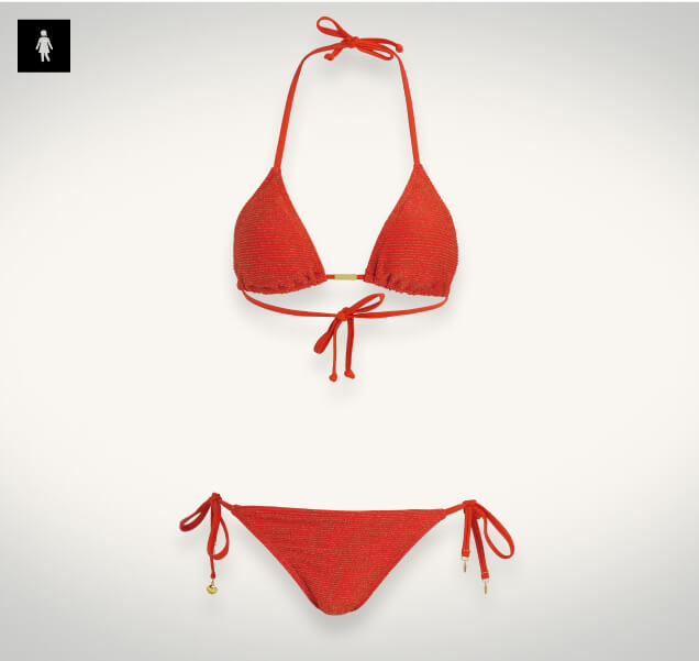 Maillot de bain 2 pièces* Femme Lagon Bleu