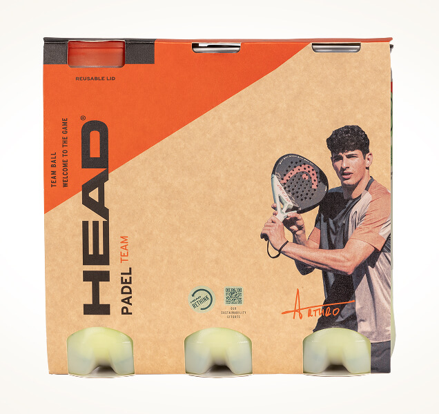 Pack de 3 tubes de 3 balles Head