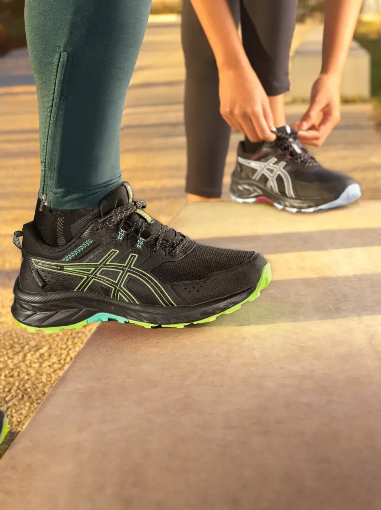 Présentation des chaussures Asics