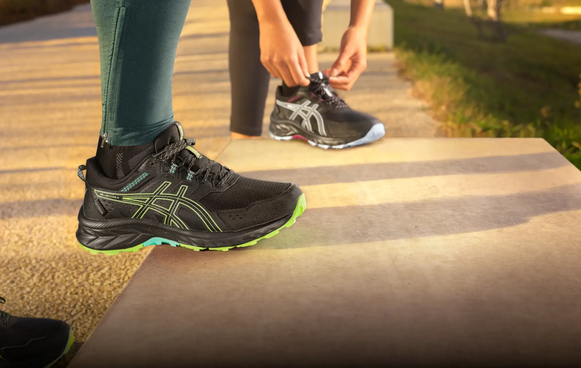 Présentation des chaussures Asics