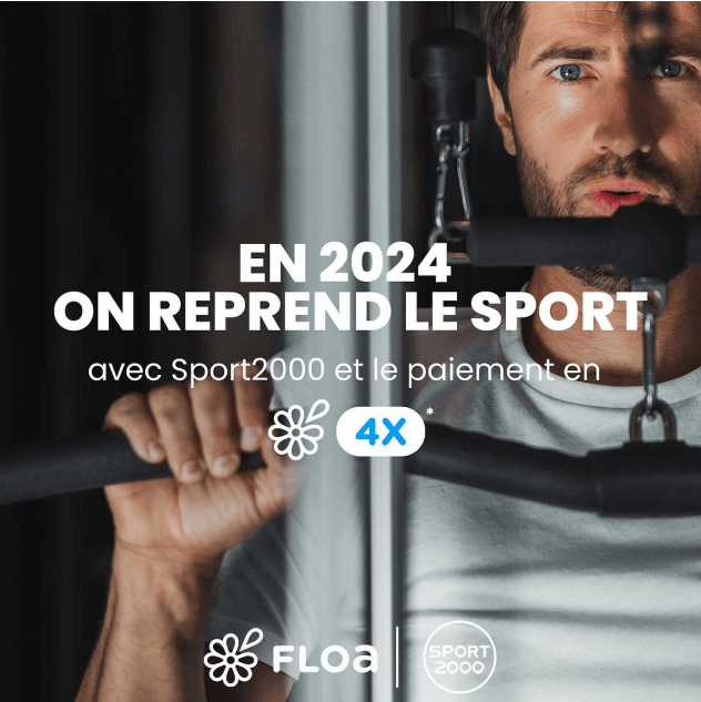 Un homme dans une salle de sport - Avec Sport2000 et la paiement en 4x Floa Bank, on reprend le sport